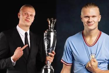 The player of the year of England already speaks after being awarded