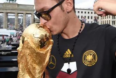 The player surprised and showed it off on his social networks