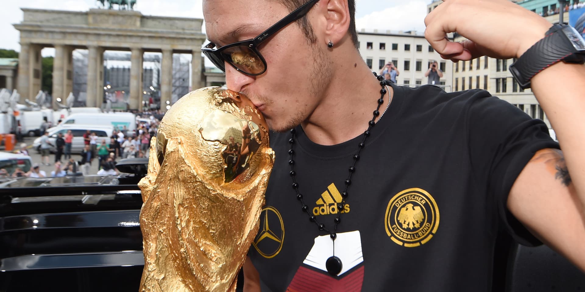 The player surprised and showed it off on his social networks