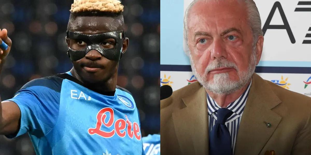 The player that interests Napoli, but only the sale of Osimhen could unlock his arrival