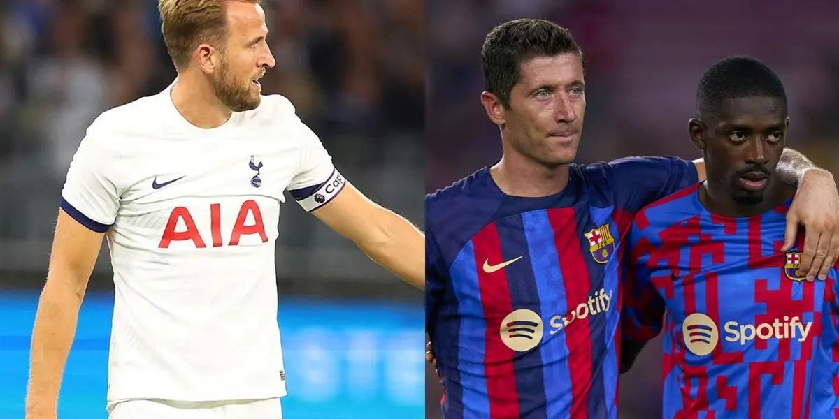 The player Tottenham likes, if Harry Kane decides to leave the club