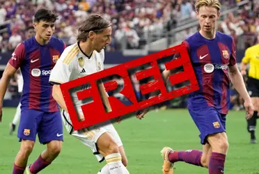 The player who before would have cost Madrid 75 million but now would go free to FC Barcelona