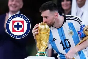 The player who could be champion with Lionel Messi, but now he would give 90 million pesos to Cruz Azul