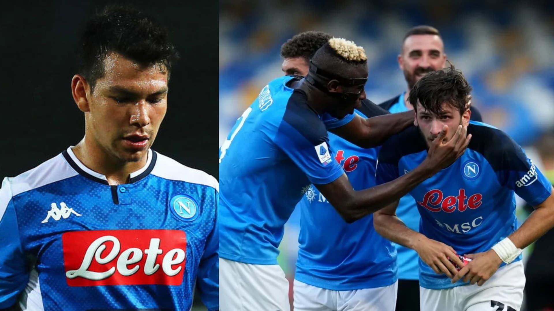 The player who doesn't want Hirving Lozano at Napoli and shows it on the pitch.