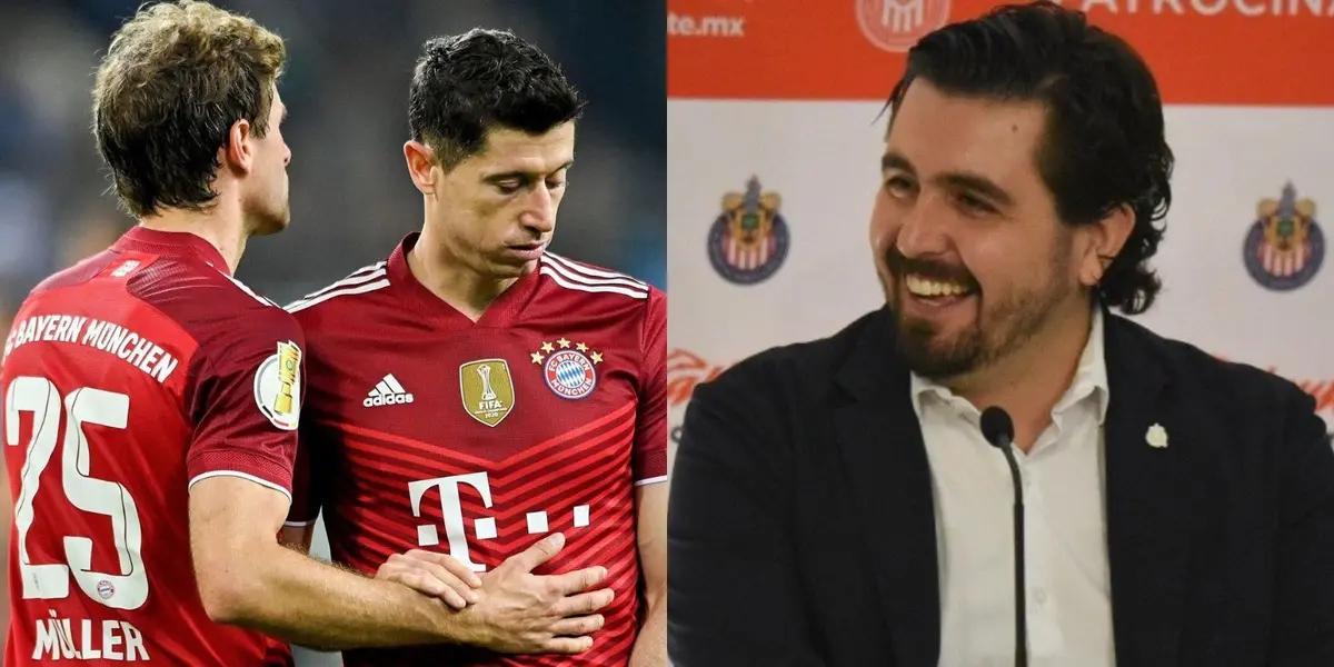 The player who humiliated Robert Lewandowski and Thomas Müller and who could now reach Chivas