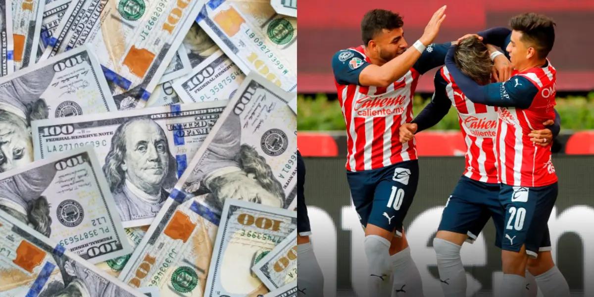 The player who is causing Chivas to lose millions by being on the bench.
