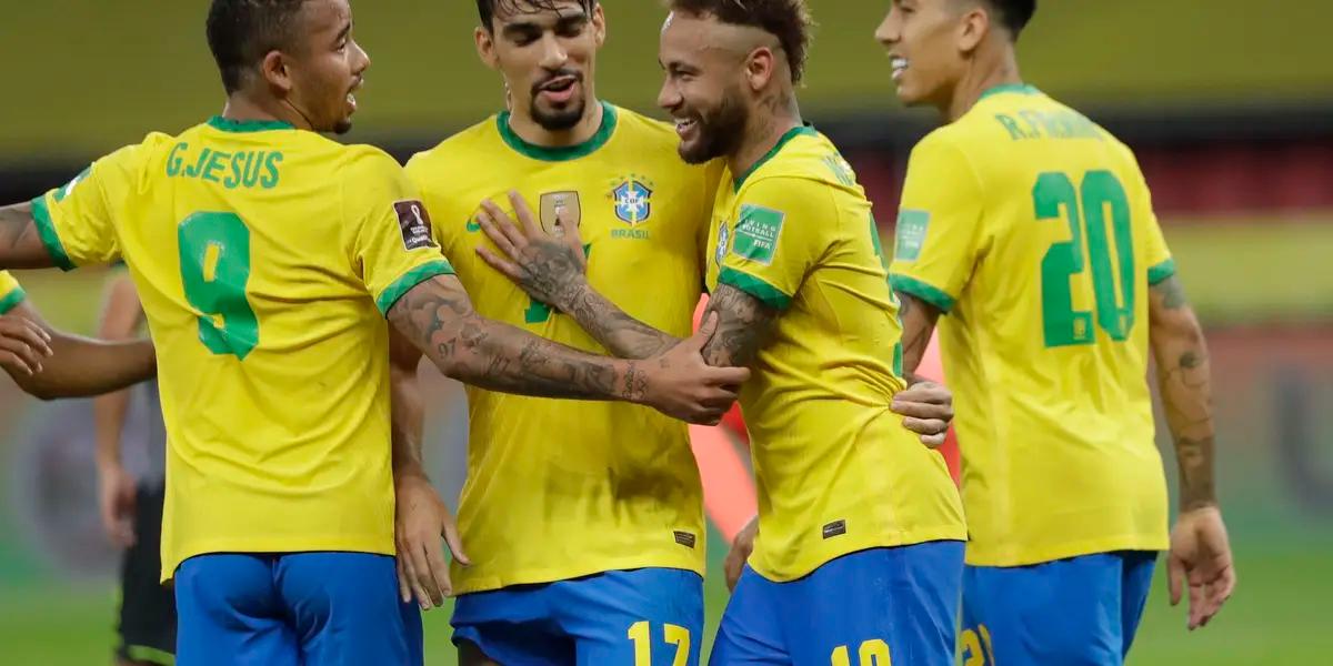 The player who knew how to play in Europe was admitted to a hospital in Sao Paulo.