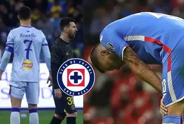 The player who played for Cruz Azul and could have been on the field with Cristiano Ronaldo and Lionel Messi, but preferred to party with them