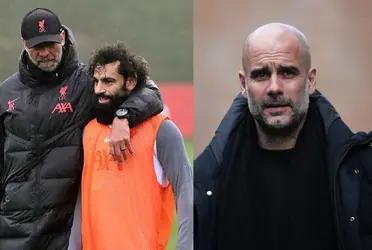 The player who refuses to play for Liverpool and is now training with Manchester City