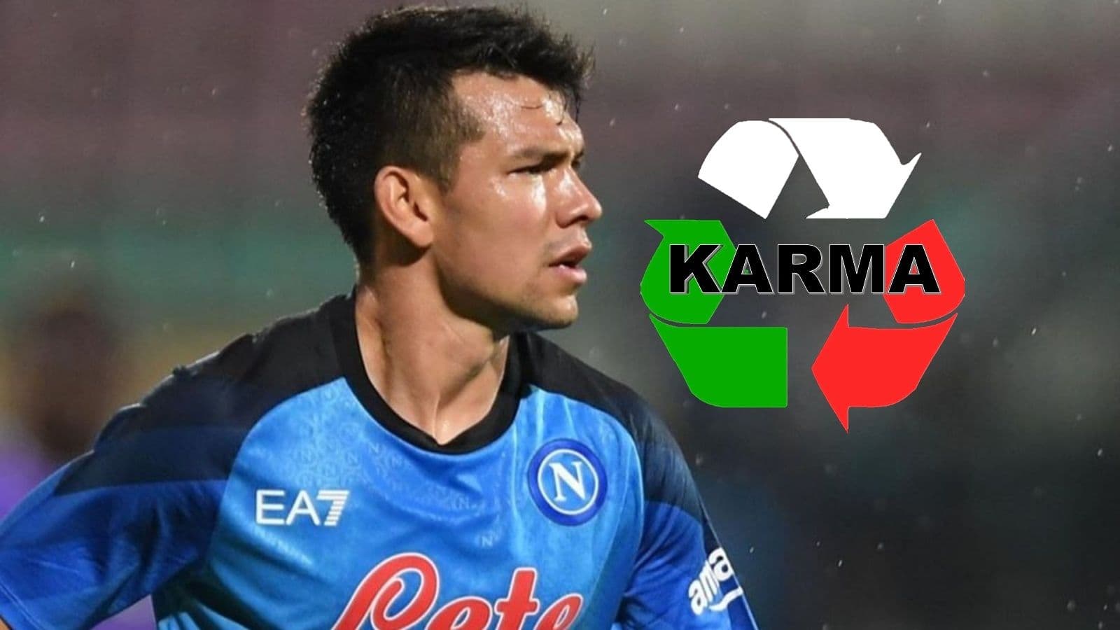 The player who wanted to put the foot down on Hirving Lozano, now he gets karma at Napoli