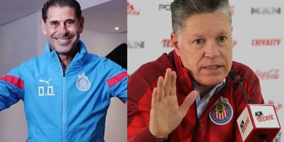 The player who was loyal to Ricardo Peláez and now would leave Chivas in view of Fernando Hierro's arrival.