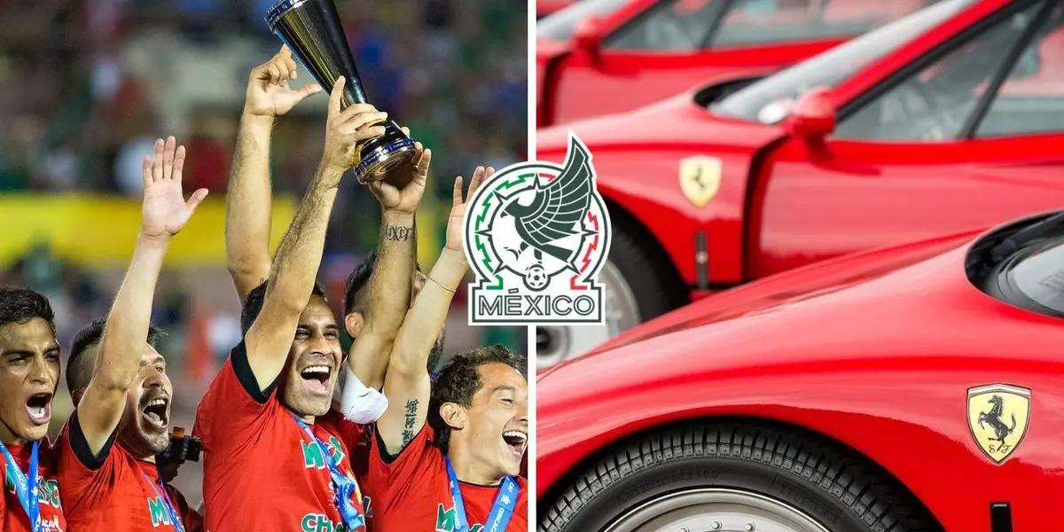 The player who went from sleeping on the street to winning a Gold Cup with Mexico and owning a car valued at 100 thousand dollars.
