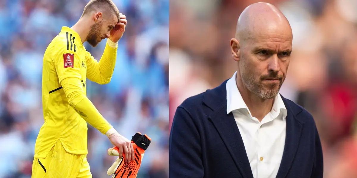 The player who will no longer wear Manchester United colors next season