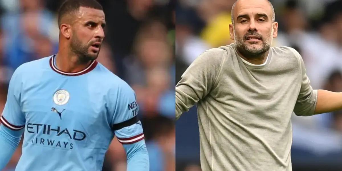 The player who would arrive if Kyle Walker leaves Manchester City
