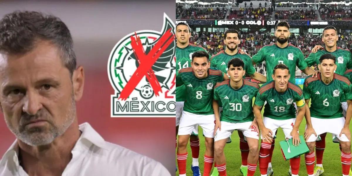 The players, managers and fans are angry with Diego Cocca for his work in the Mexican National Team
