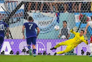 The Pole drowned out the goal cry of the captain of the Argentine team