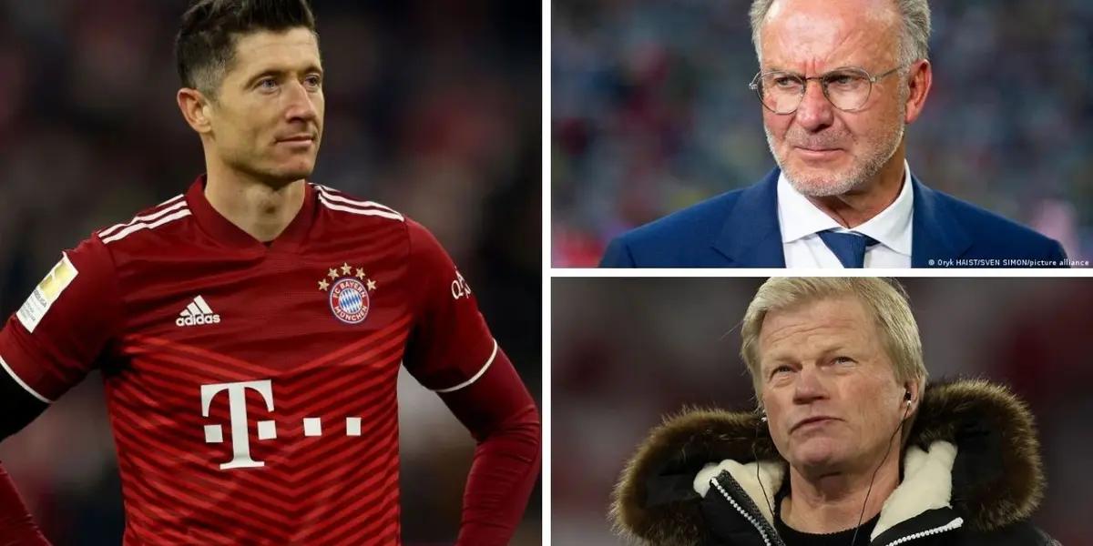 The Pole wants to leave Bayern Munich.