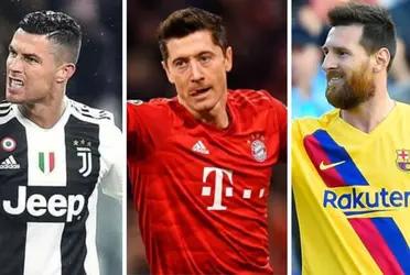 The Polish striker fulfilled a dream that the Argentin and the Portuguese couldn’t.