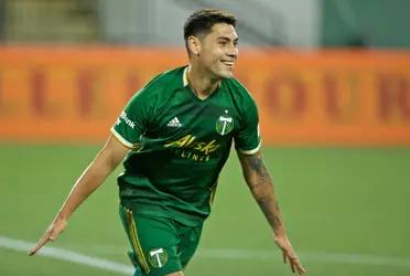 The Portland Timbers forward opened the tally in MLS '6-1 win over Real Salt Lake. He has 11 goals in 22 games, being the top scorer for his team in the tournament.