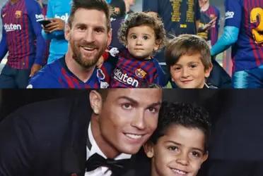 The Portuguese and the Argentine idol have sons and this are the chances of them to transform into soccer players.