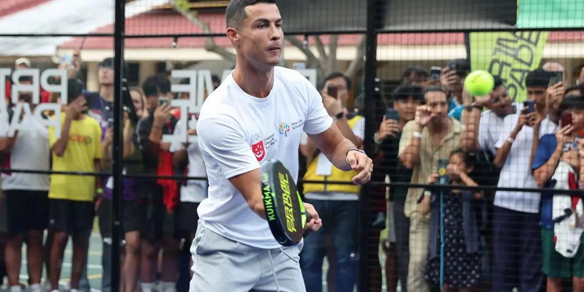 The Portuguese astro leaves behind soccer to make his business grow.