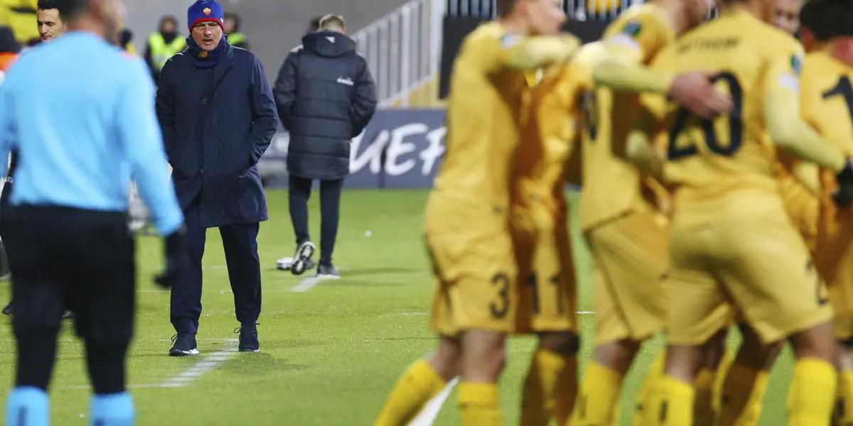 The Portuguese coach, José Mourinho, put up a majority of substitutes and assumed responsibility for the historic loss to Bodo / Glimt. It was for the UEFA Conference League.