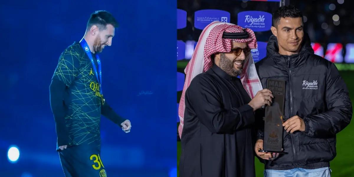 The Portuguese did not have his best debut with the Al Nassr shirt