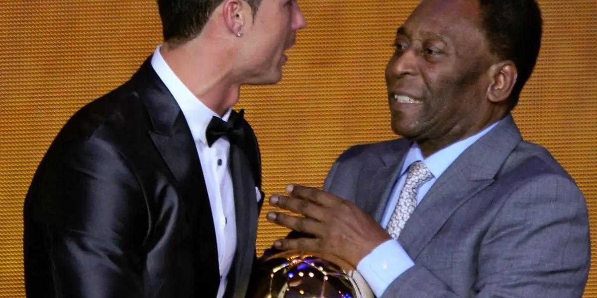 The Portuguese is now pure soccer legend, after overcoming this record from the Brazilian that not even Messi could achieve.