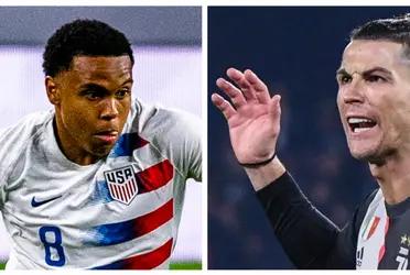 The Portuguese legend had a serious moment against his young American teammate. he did not like him at all.