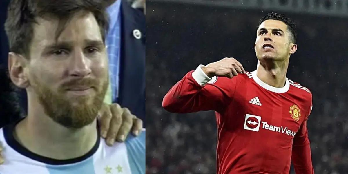 The Portuguese made a promise that he never fulfilled, in addition to ratifying his rivalry with the captain of the Argentine team.