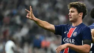 The Portuguese midfielder pulled off the feat to give the French the lead