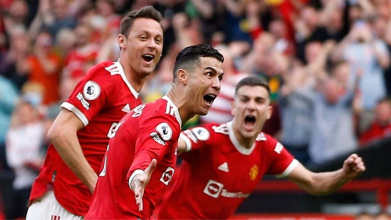 The Portuguese star signed a spectacular hat-trick to give his team a very important three points in the Premier League against Norwich City.