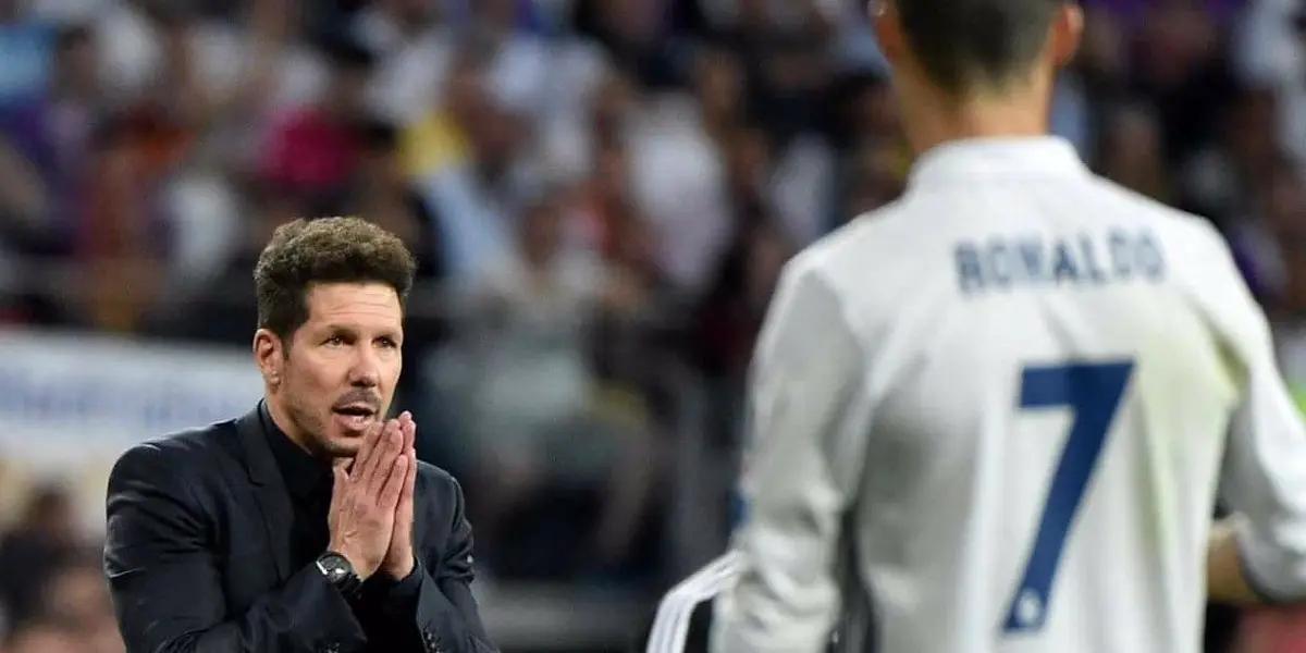 The Portuguese striker continues to be the subject of speculation regarding his possible departure from Manchester United and Atletico Madrid was a possible destination.