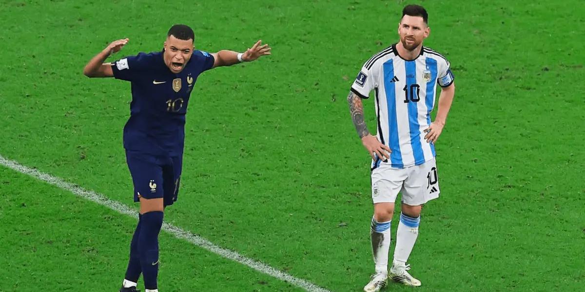 The Portuguese took a record from the young French striker, who lost the world final against Argentina.