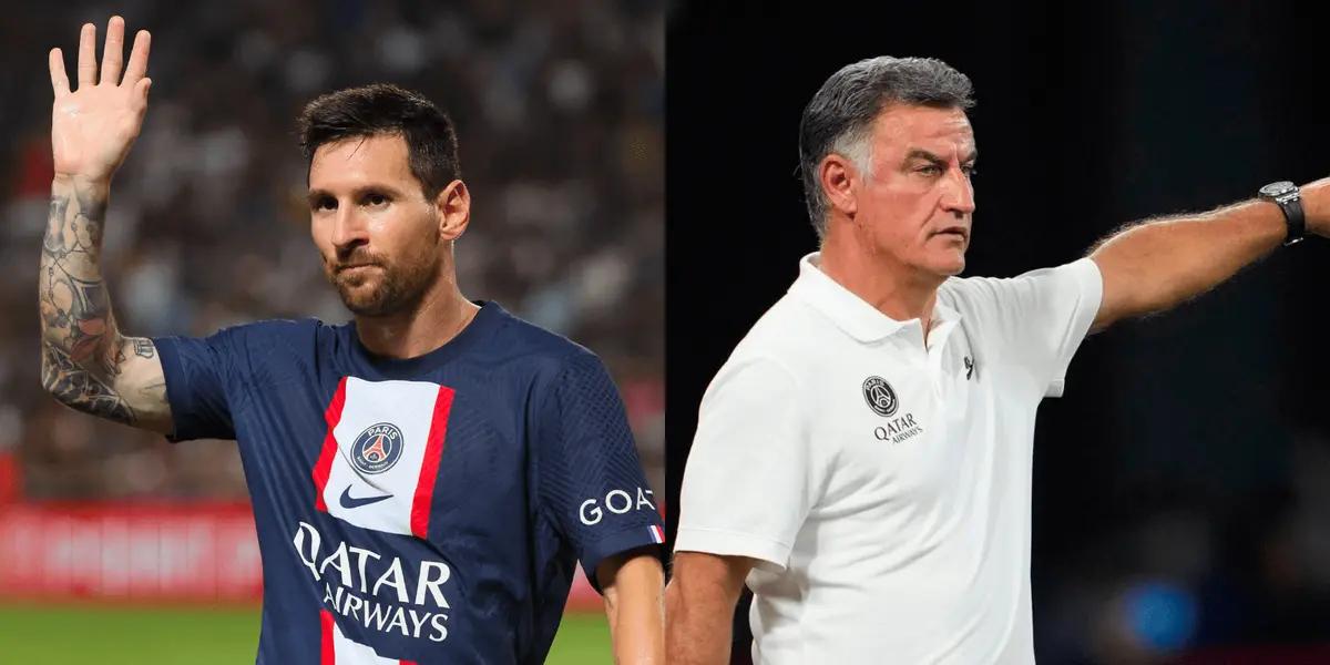 The possibility of Messi staying at Paris have been talked between both parts after a first contact.