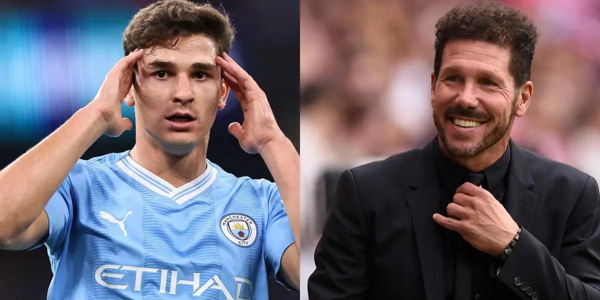 The potential new Atletico de Madrid signing improves Julian Alvarez numbers at Manchester City.