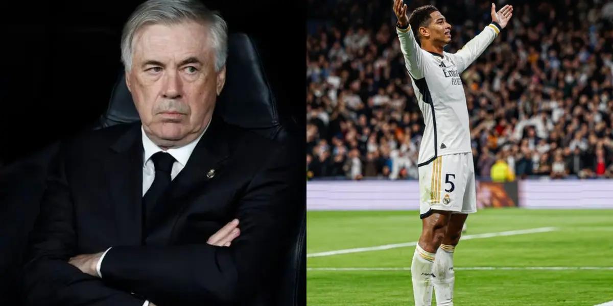 The praise that Carlo Ancelotti sends to Jude Bellingham