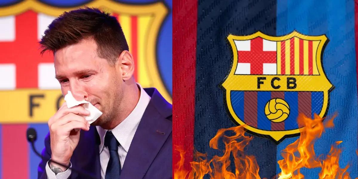 The president of Barcelona sent a covert dart to Lionel.