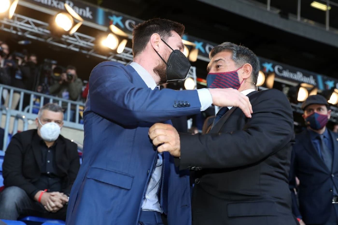 The president of Barcelona spoke about Messi's contract and left a phrase that surprised everyone