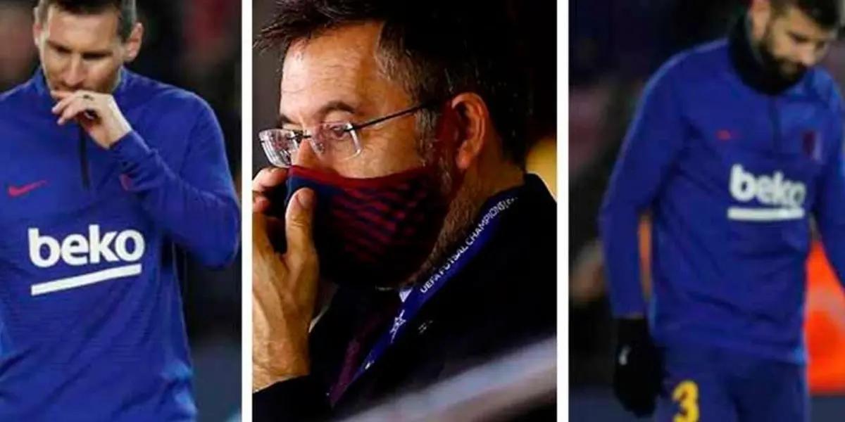 The president of FC Barcelona sent a harsh warning to the two most important players in the team.