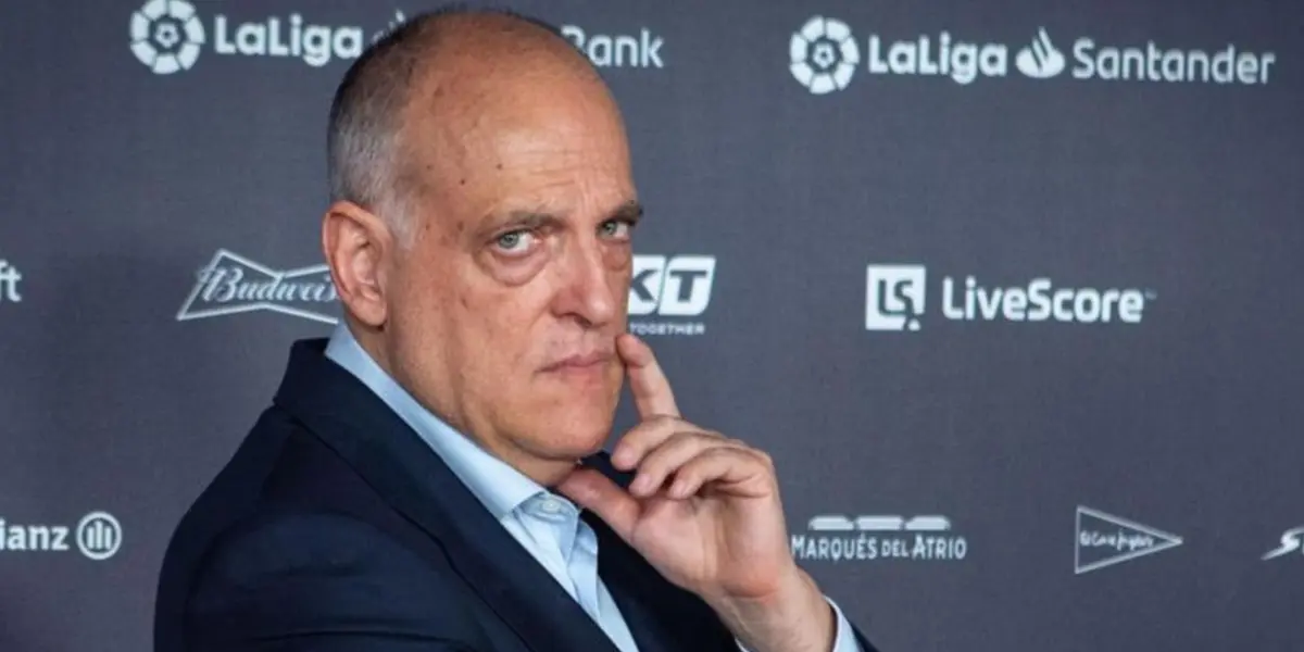 The president of La Liga continues to give his opinion about what the Qatari
