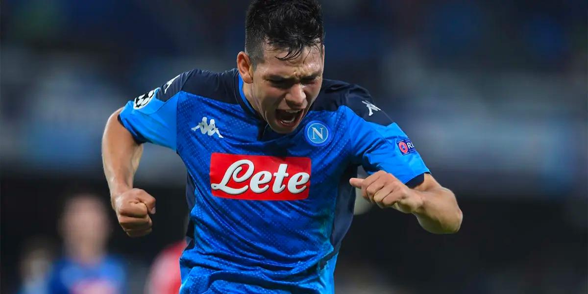 The president of Napoli, Aurelio De Laurentiis, gave Hirving "Chucky" Lozano a special gift for winning the Coppa Italia against Juventus.