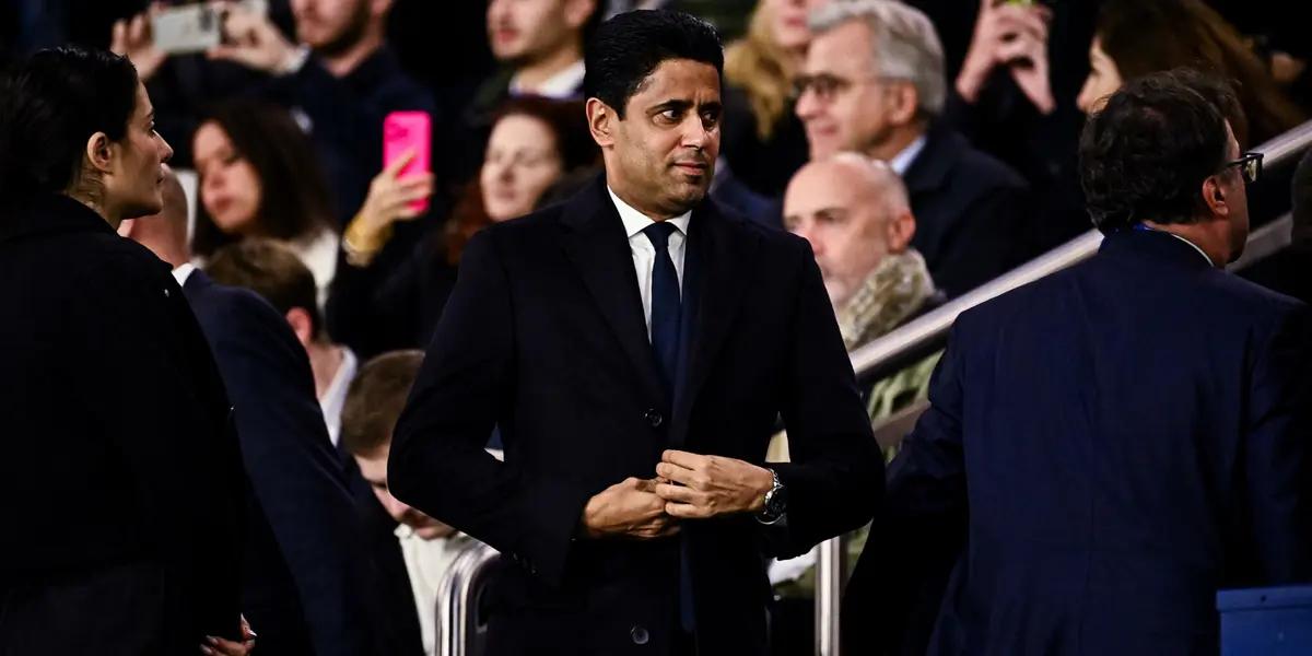 The president of Paris Saint-Germain is in the middle of a controversy over allegations made against him by a soccer player.
