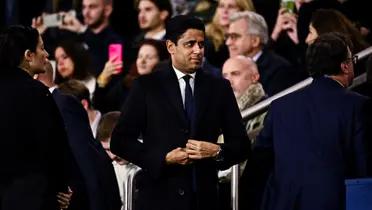 The president of Paris Saint-Germain is in the middle of a controversy over allegations made against him by a soccer player.