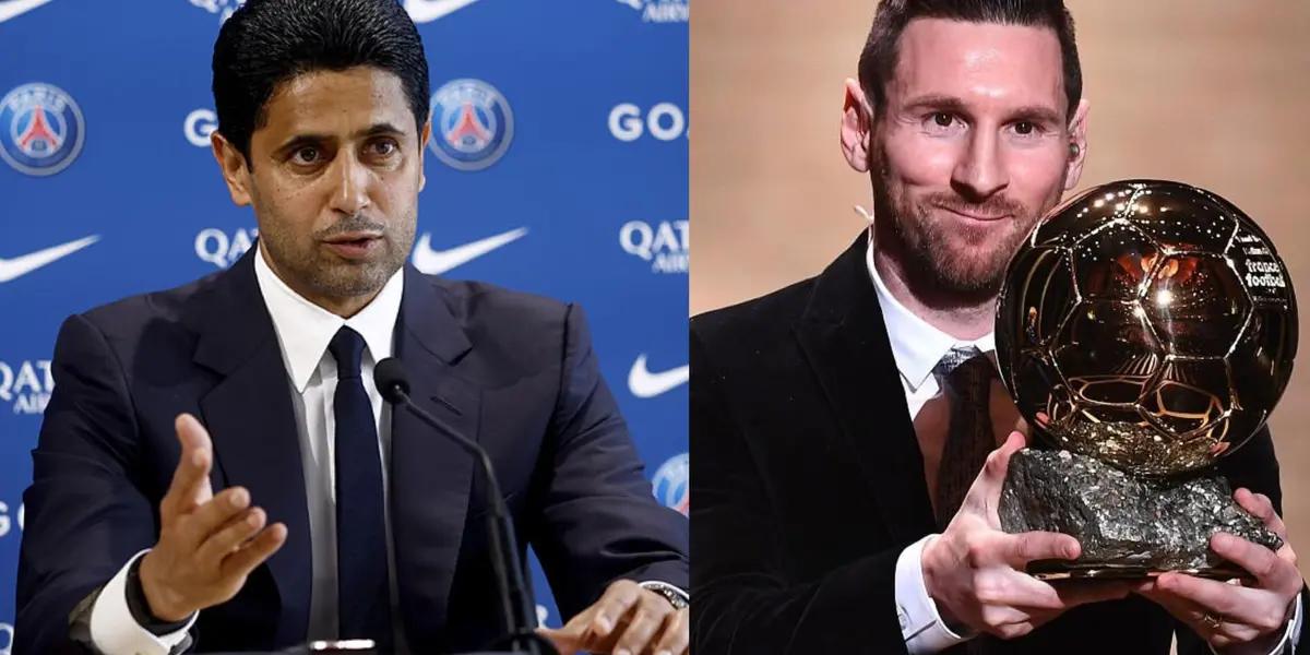 The president of PSG confesses the footballer who should win the Ballon d'Or