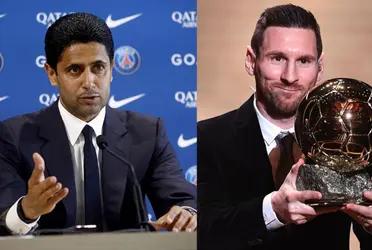 The president of PSG confesses the footballer who should win the Ballon d'Or