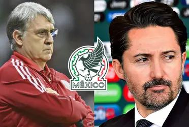 The president of the FMF has already spoken on the issue of Gerardo Martino's departure after firing Gerardo Torrado.