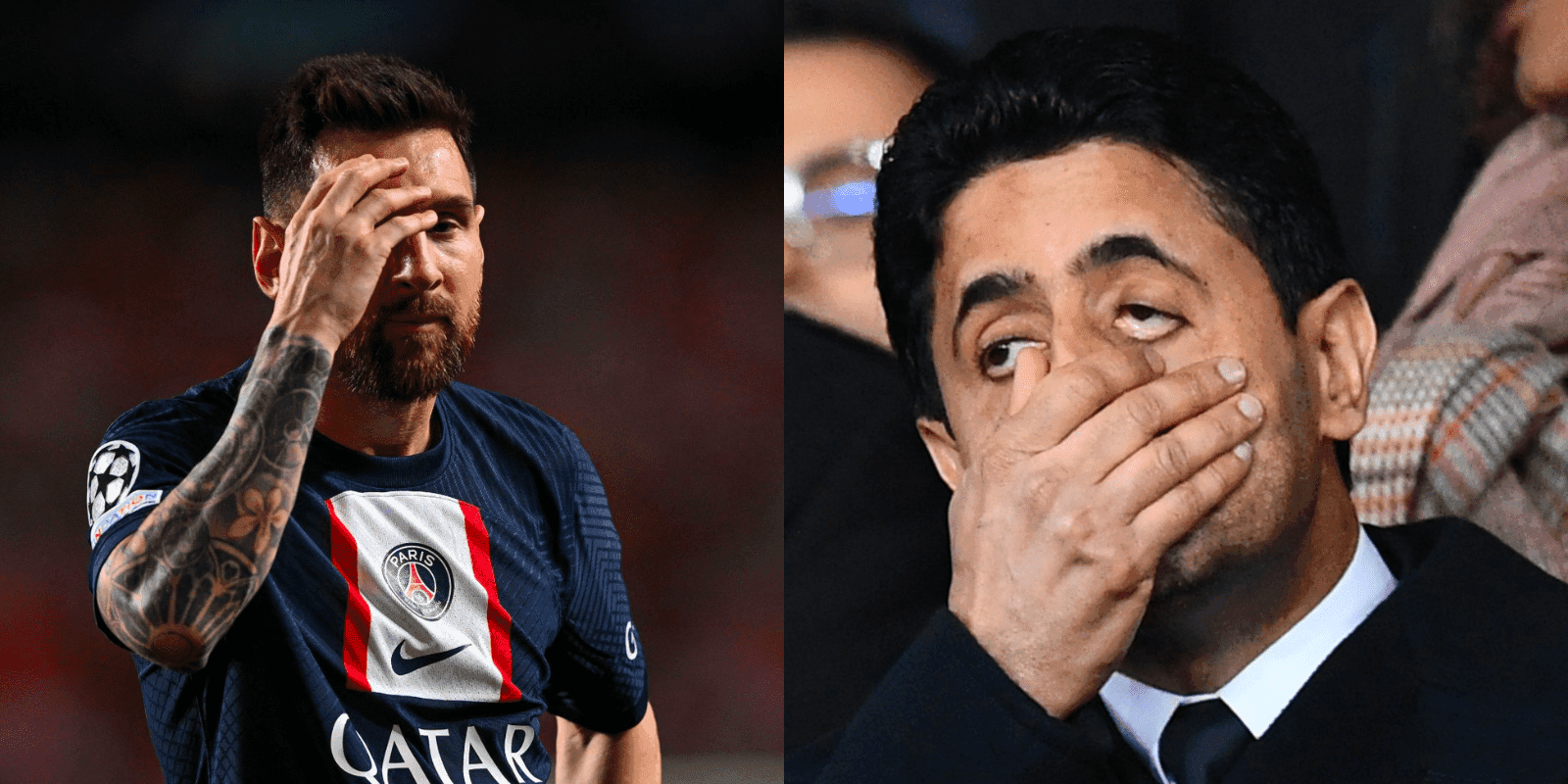 The president of the Parisian barra brava referred to Mbappé and left a hint to Lionel Messi