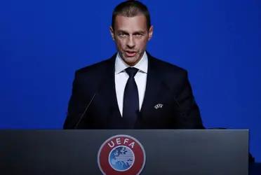 The president of the UEFA, very hard against Real Madrid.