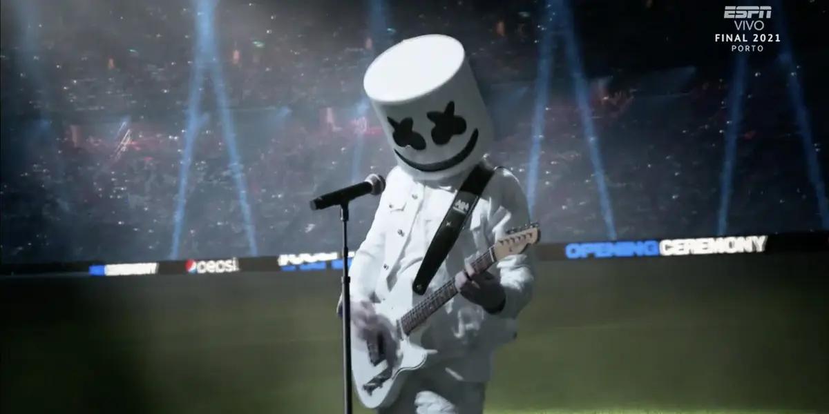 The preview of the Champions League final had an impressive show